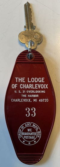 The Lodge (Weathervane Inn, Weathervane Lodge) - Key Fob (newer photo)
